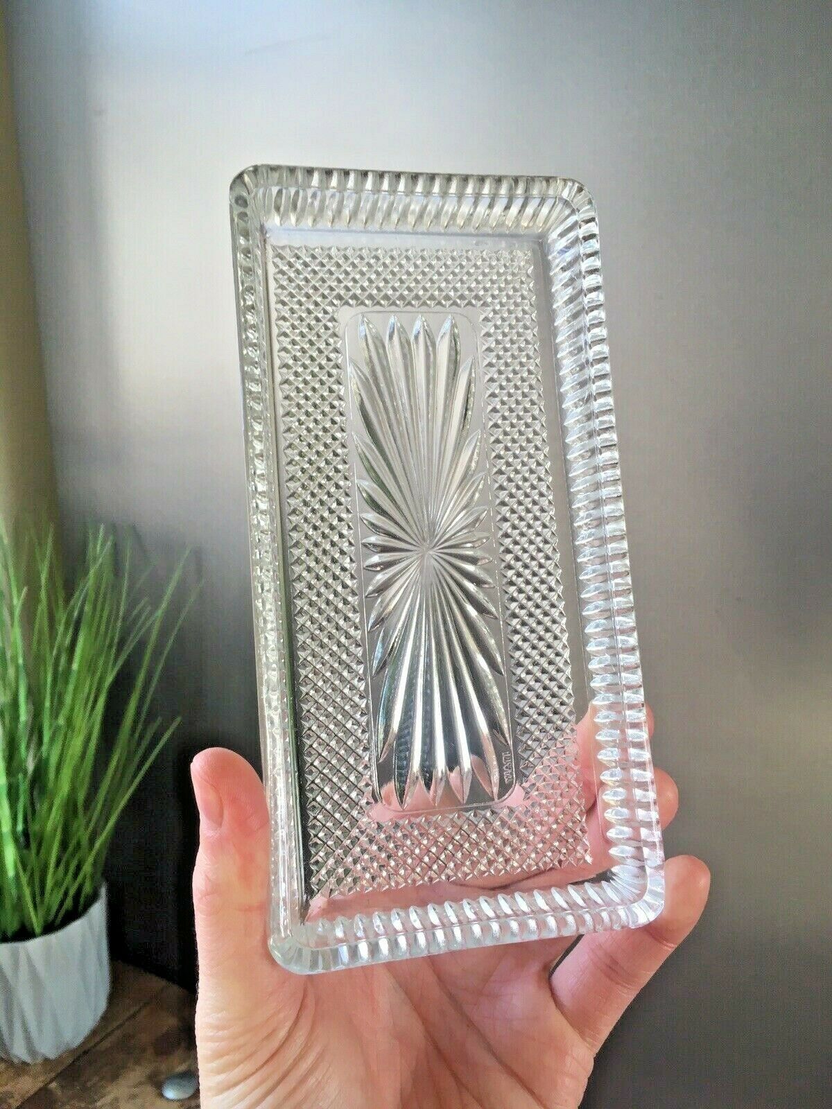 Retro Italian Glass & Chrome Centrepiece Party Bowl Nibbles Serving 3 Dish Tray photo furniture