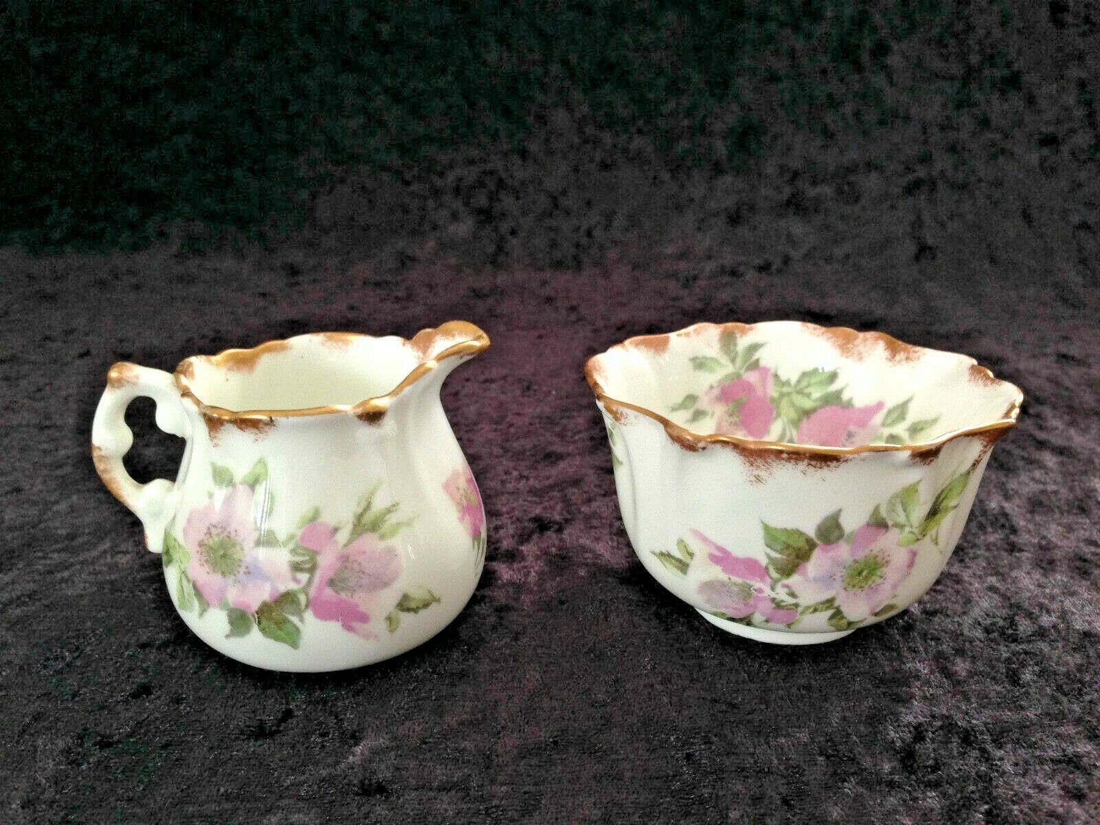 V.Rare C1887 1912 Edwardian Hammersley 12 Piece Bachelors Afternoon Tea Set Dresden Sprays photo buy