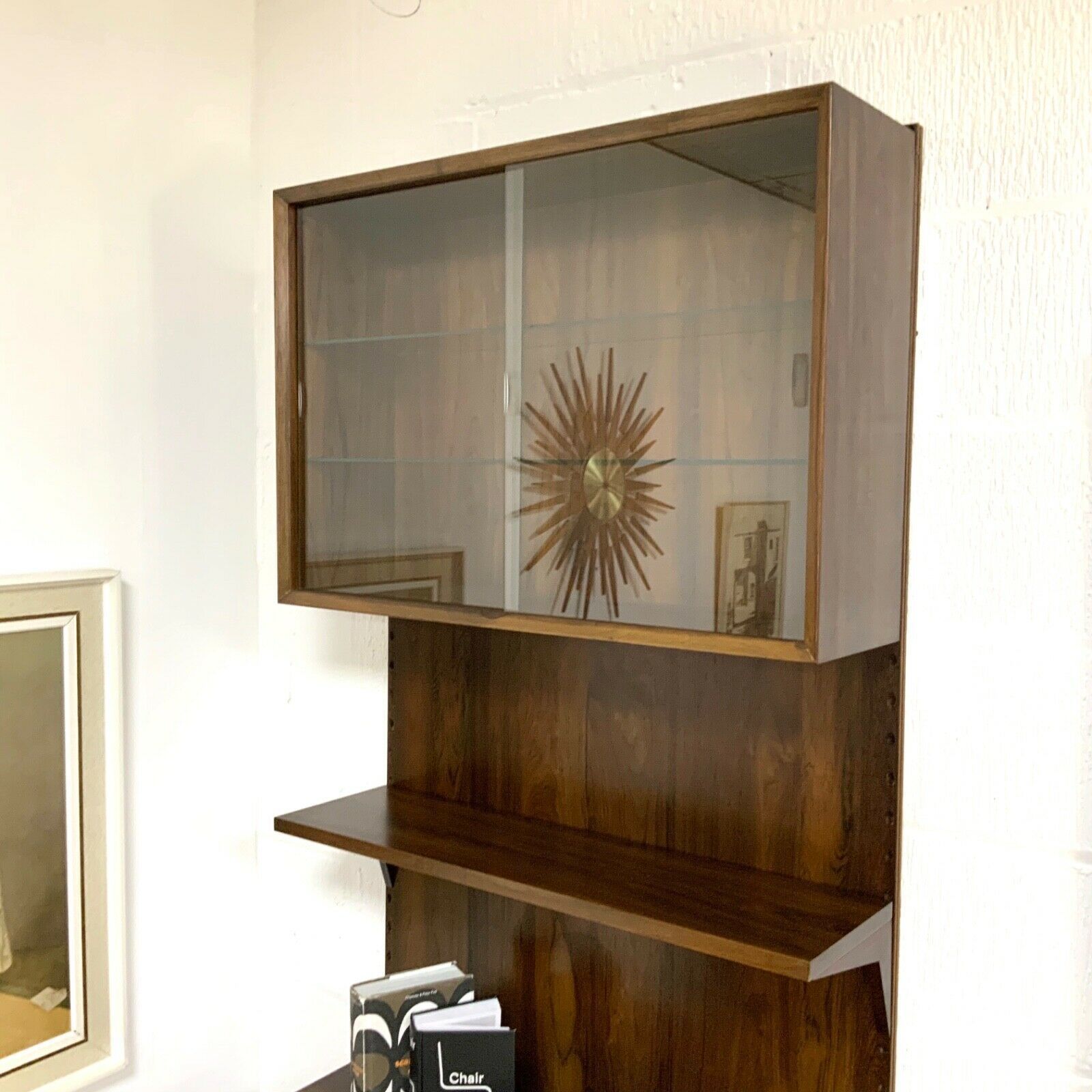 Danish Rosewood Shelving Display And Drinks Cabinet By Poul Cadovius For Cado photo for sale