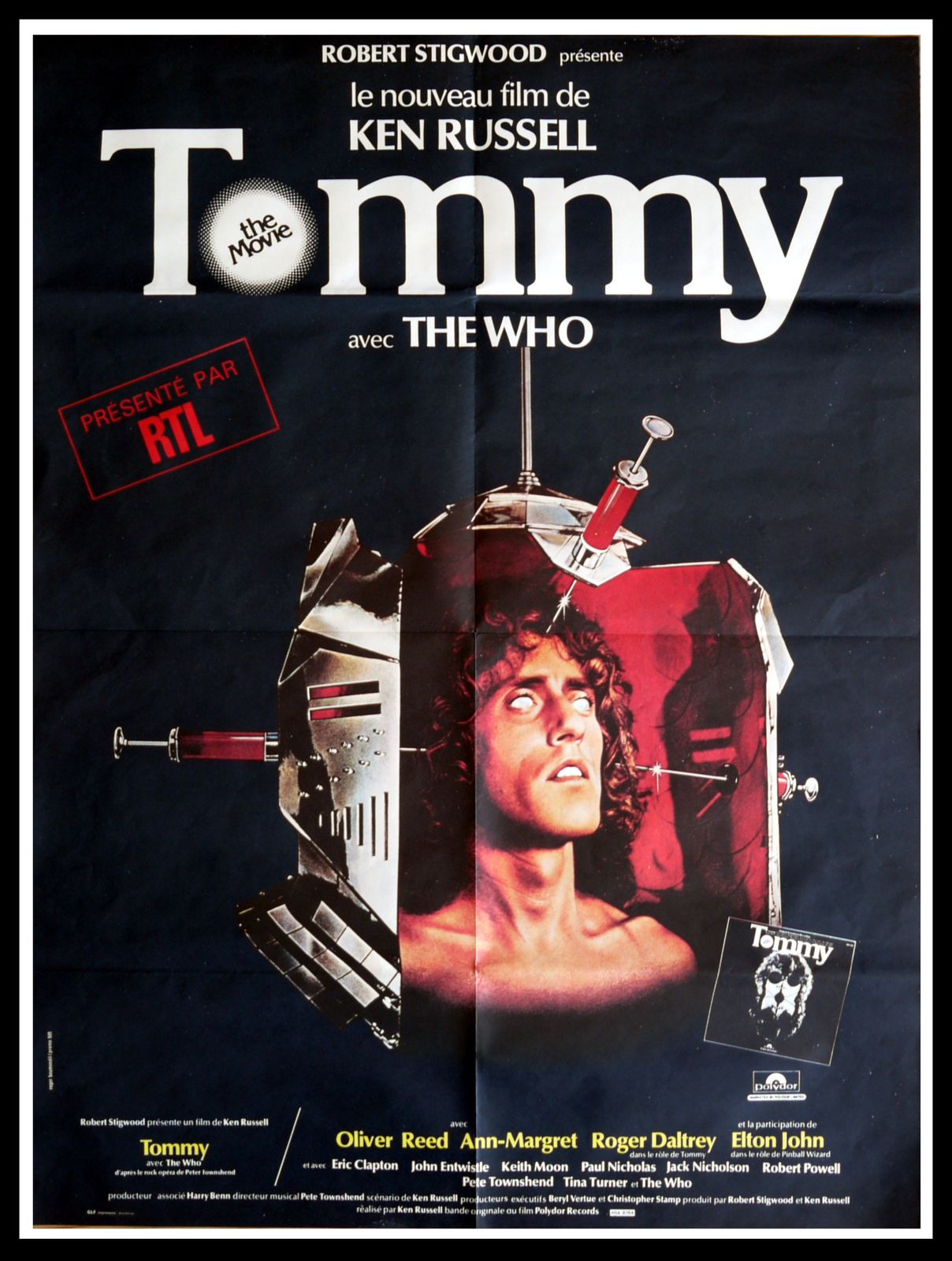 Movie Poster " Tommy" Peter Townshend, The Who