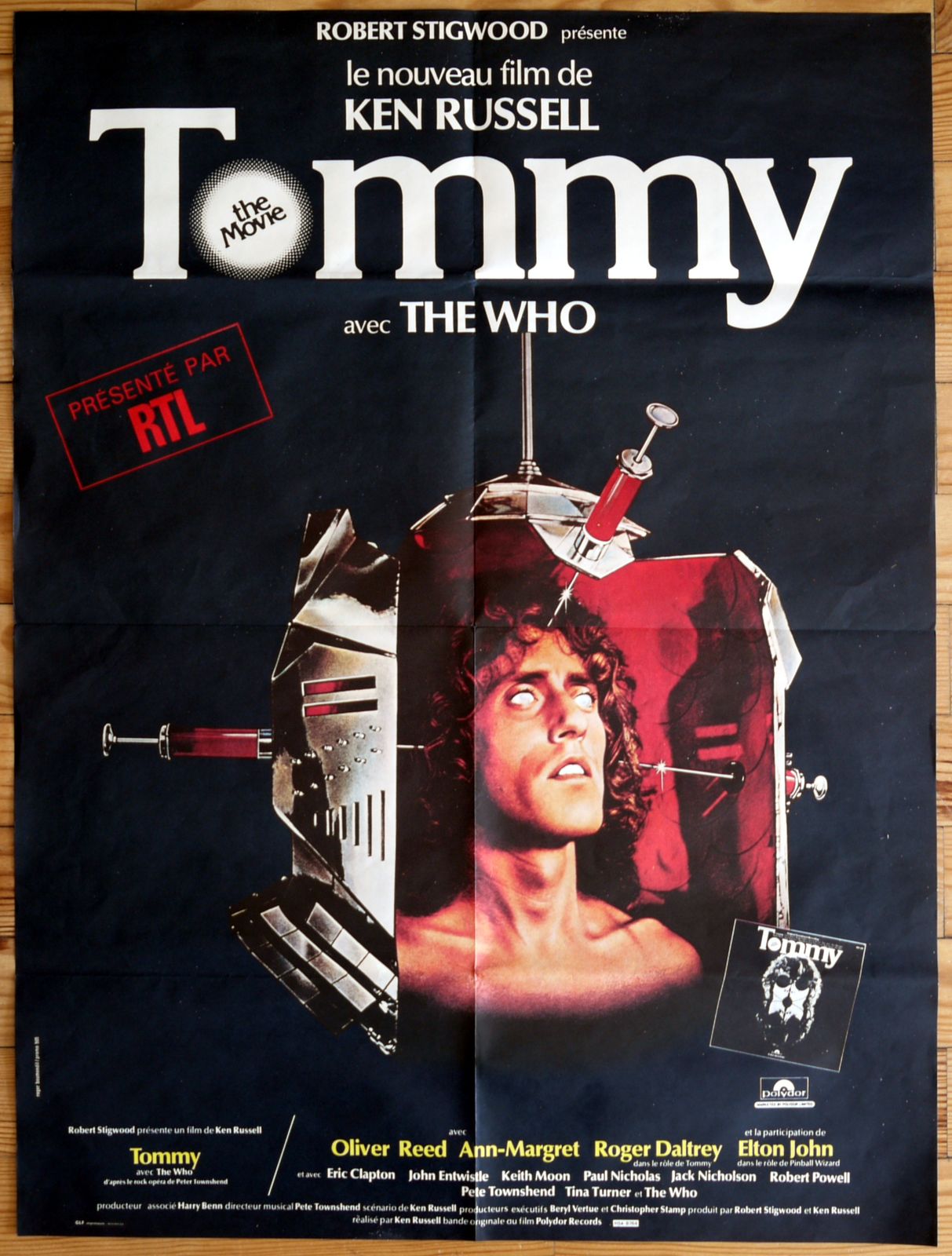 Movie Poster " Tommy" Peter Townshend, The Who photo furniture