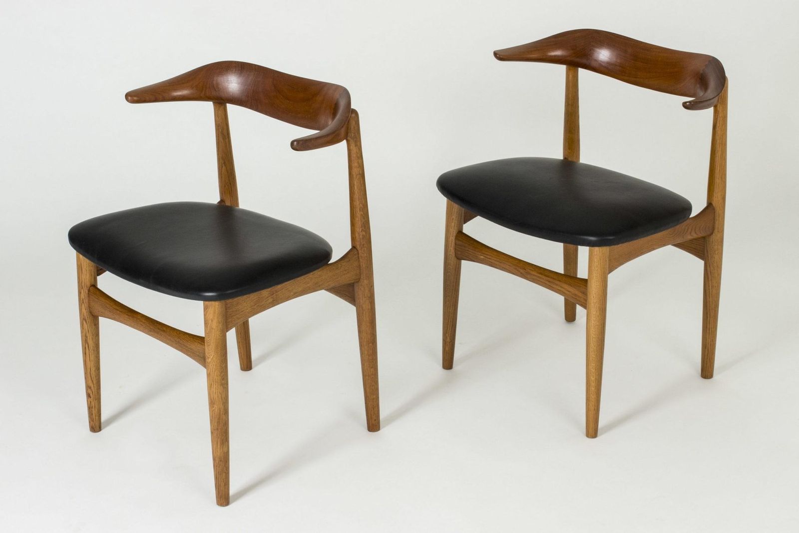 Cowhorn Chairs By Knud Færch, Set Of 2 photo vinterior