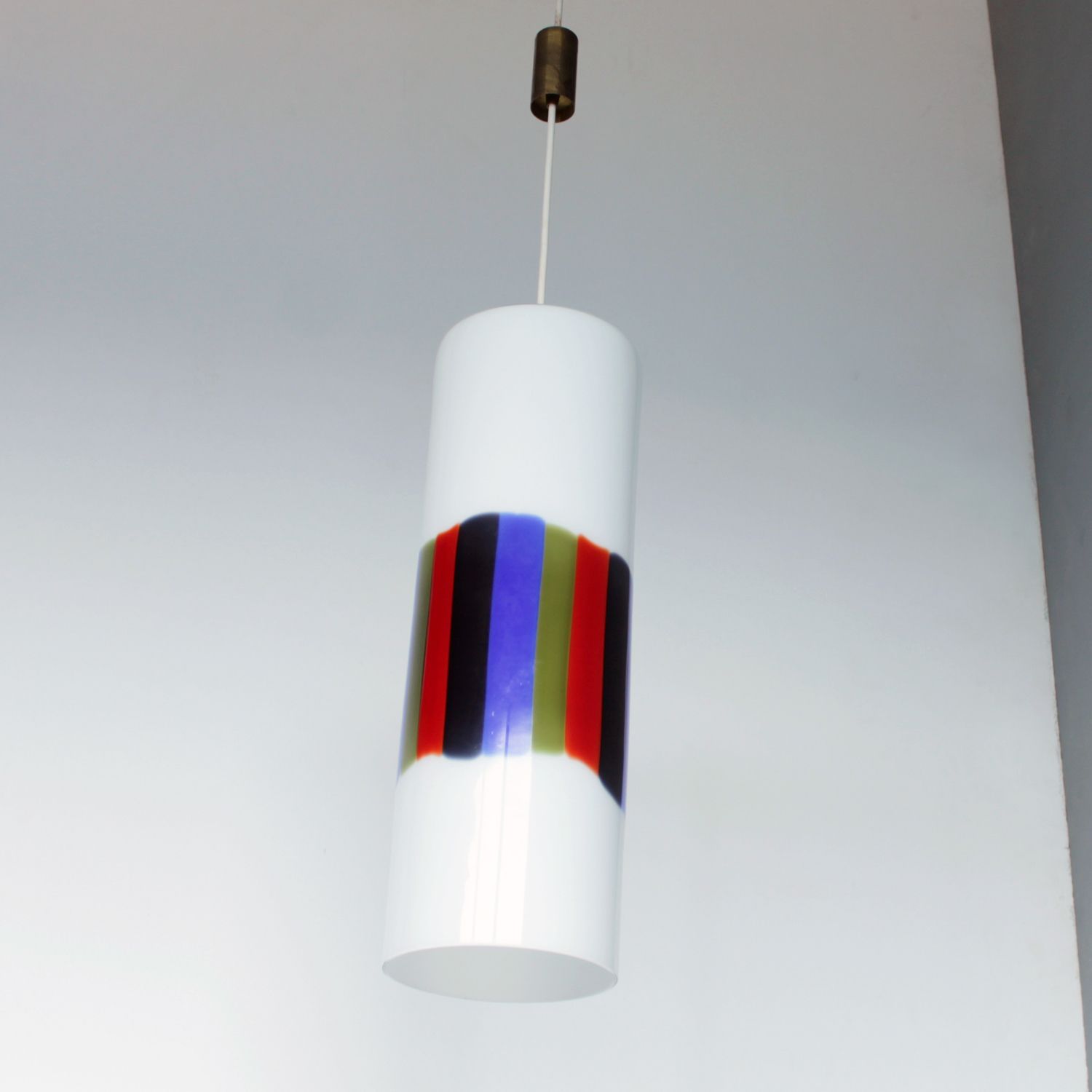 photo for sale Art Glass Pendant L59 By Alessandro Pianon For Vistosi