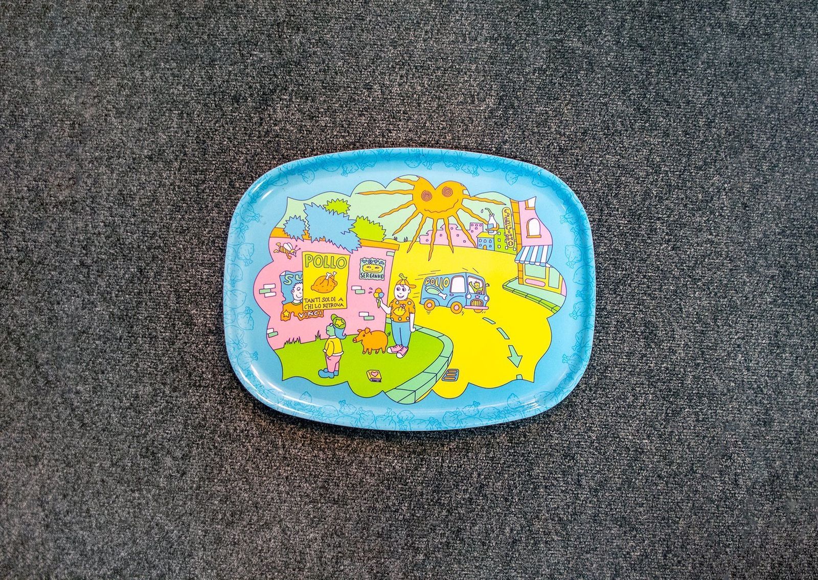 Melamine Dienblad Van Sergio Cascavilla Voor Alessi, Italië, 1997