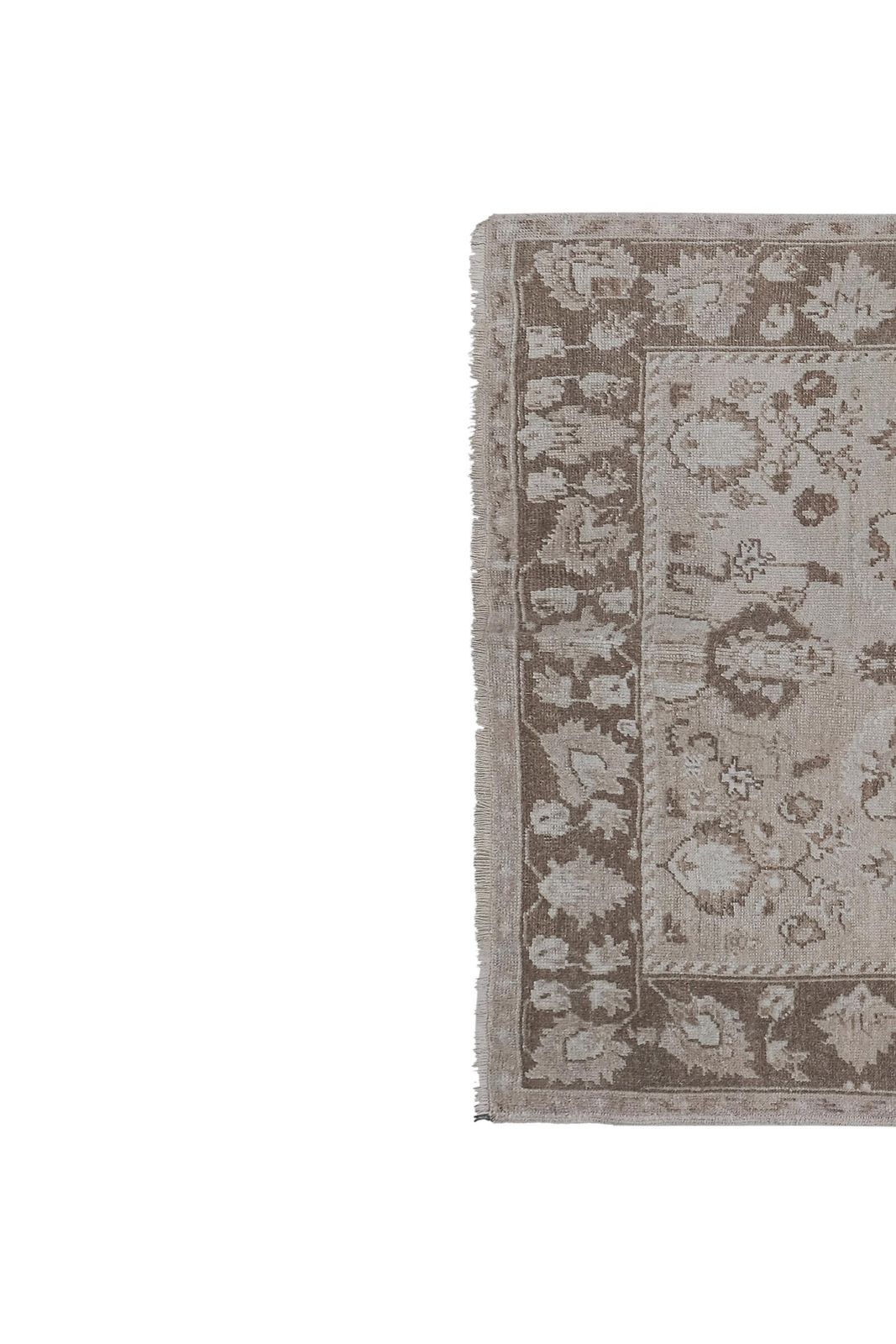 Tribal Mid 20th Century Handmade Turkish Anatolian Accent Carpet In Tan photo 523.0