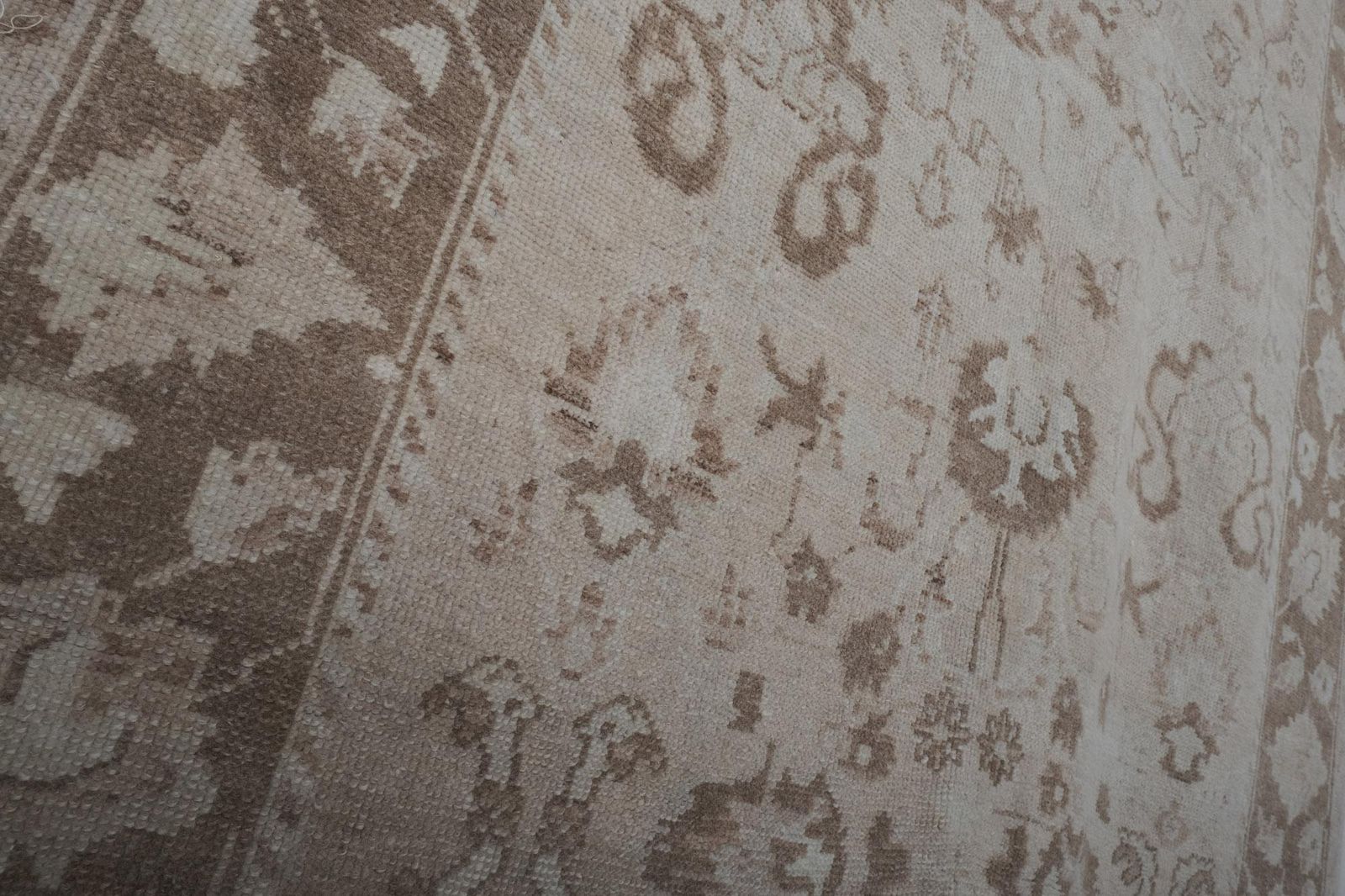 Tribal Mid 20th Century Handmade Turkish Anatolian Accent Carpet In Tan photo buy