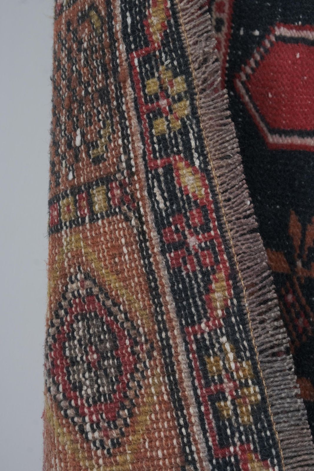 Textiles 1970s Vintage Oushak Anatolian Red Rug photo
