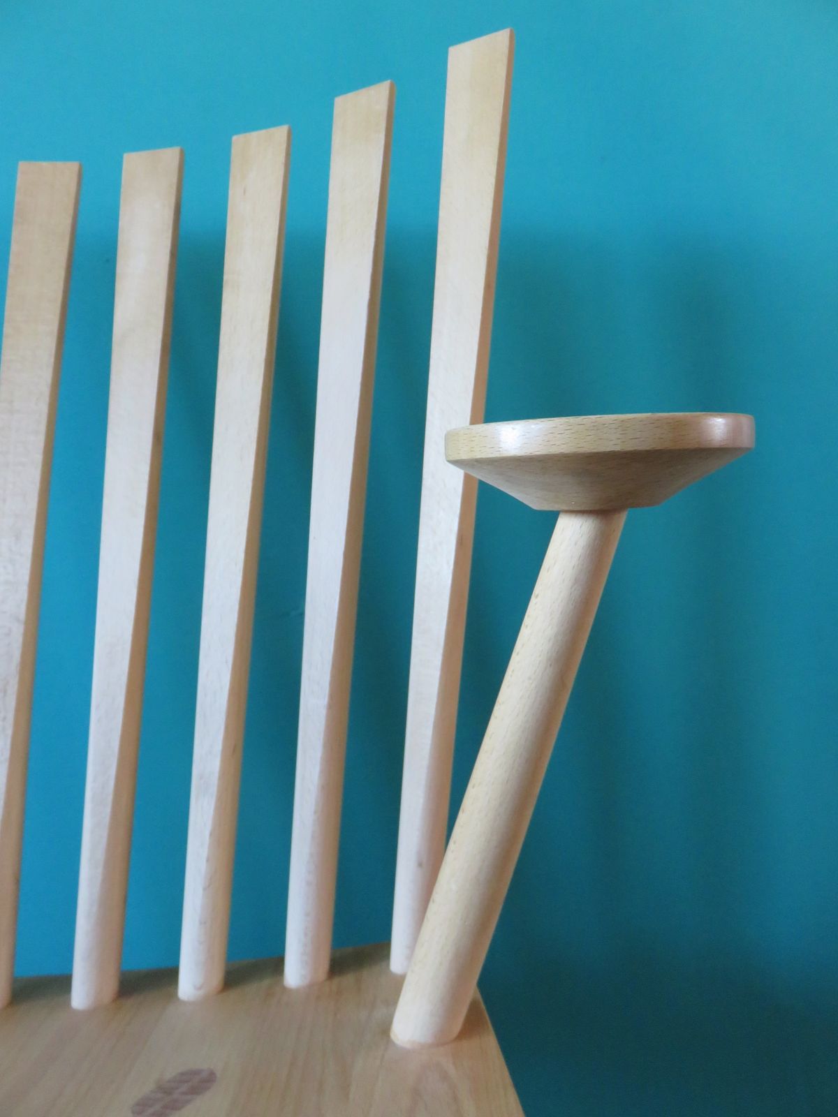 Pair Of "Mikado" Maple Armchairs By J. Foersom And P. Hjort Lorenzen, Danemark photo buy