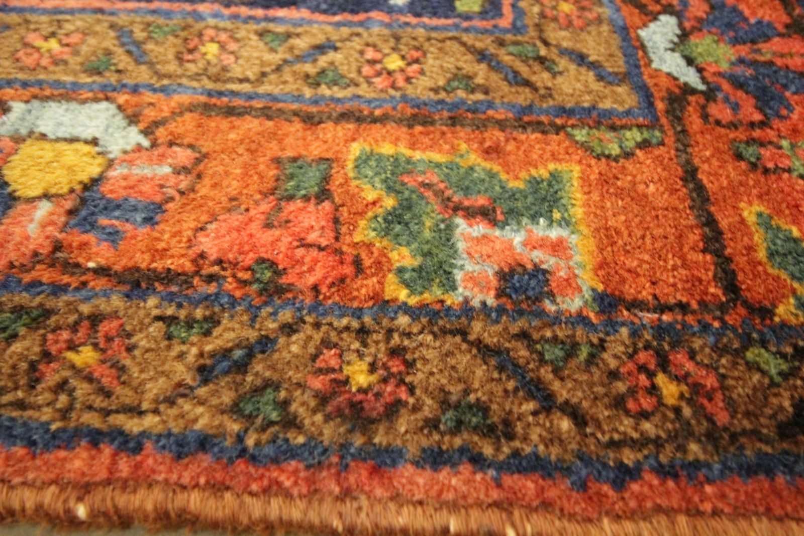 photo for sale Vintage Floral Area Rug Handmade Oriental Wool Living Room Rug