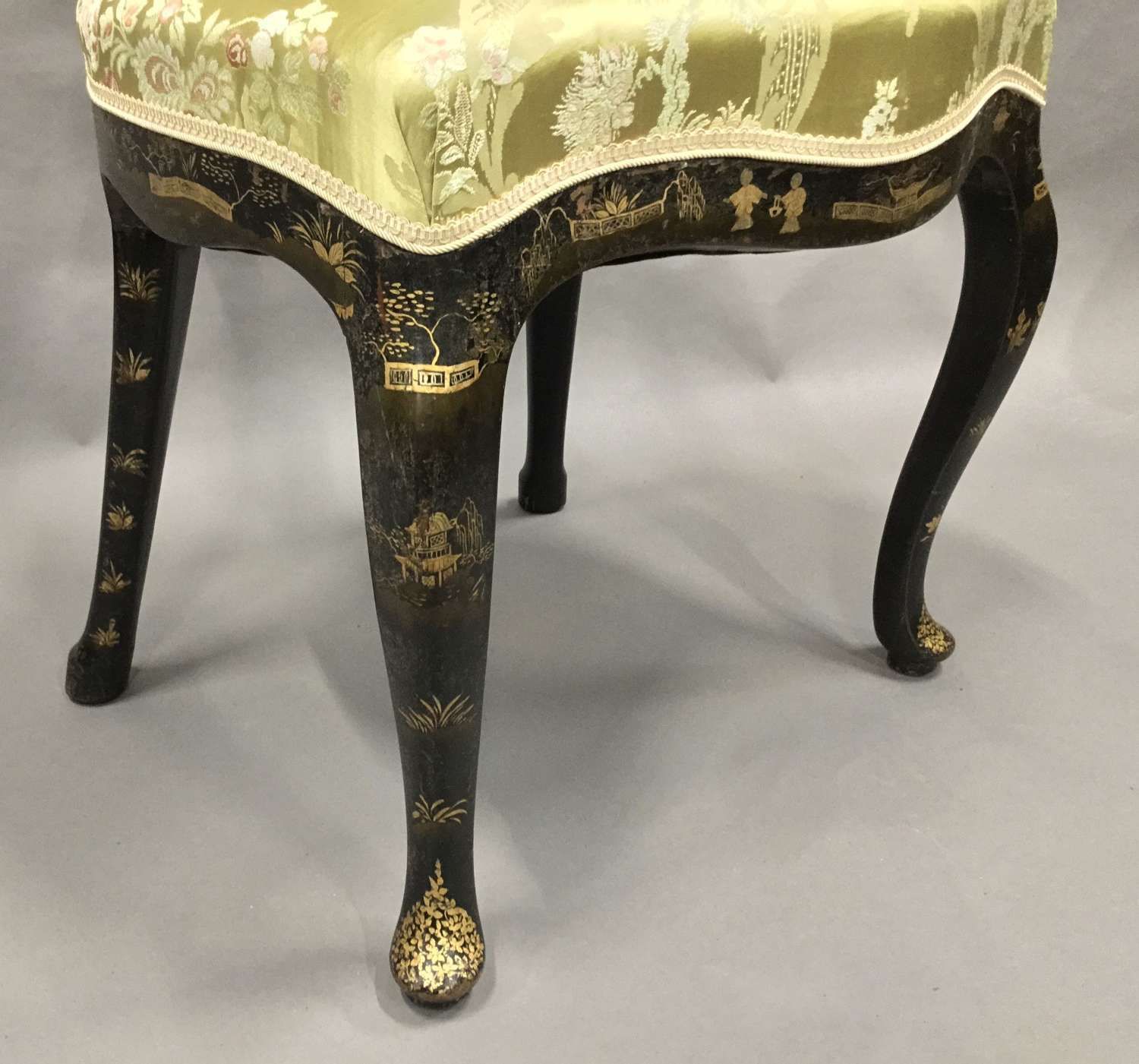 photo vinterior Stylish Late C18th Pair Of Dutch Lacquered Side Chairs