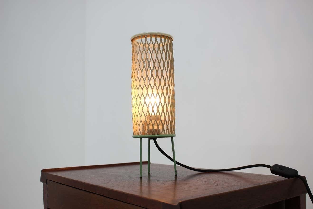 1960s Josef Hurka Rocket Design Table Lamp For Lidokov, Czechoslovakia photo vinterior