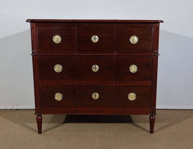 Rare Chest Of Drawers, Louis XVI Period – 18th Century photo vinterior