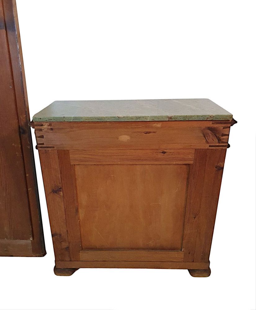 A Very Rare French 19th Century Marble Top Console Table photo vinterior