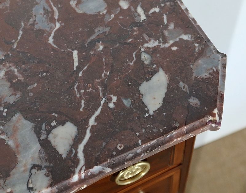 Small Semainier In Mahogany,  Louis XVI Period, 18th Century photo vinterior