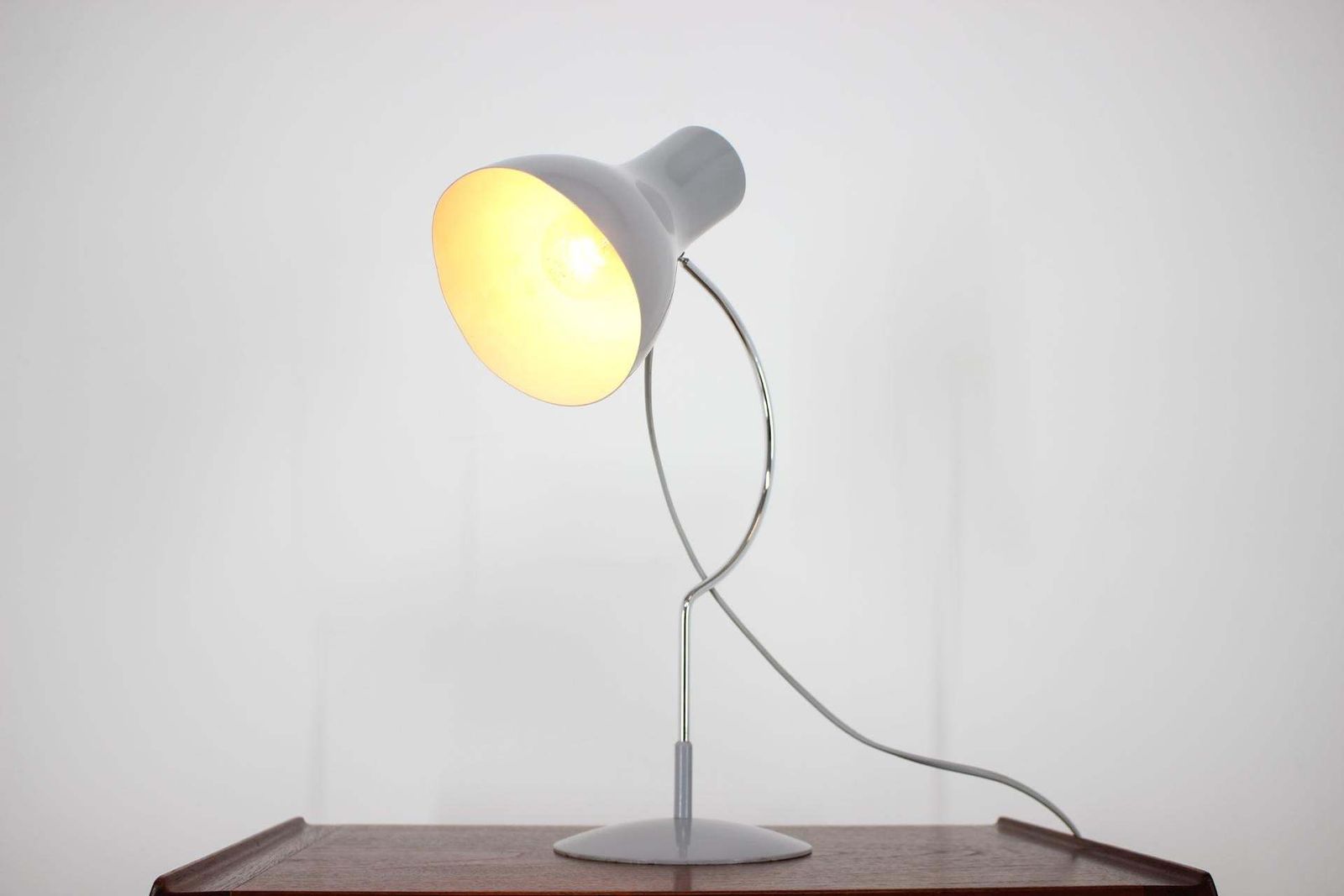 1970s Josef Hurka Design Table Lamp For Lidokov, Czechoslovakia photo vintage