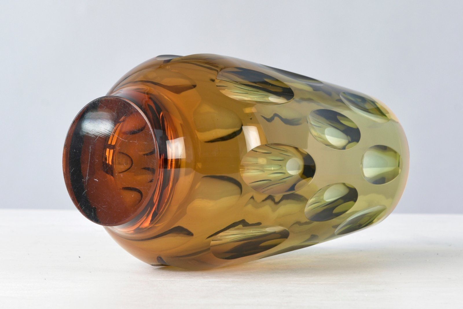 Large Vase Art Glass By Erich Jachmann For Wmf, Germany, 1955 photo Home Decor