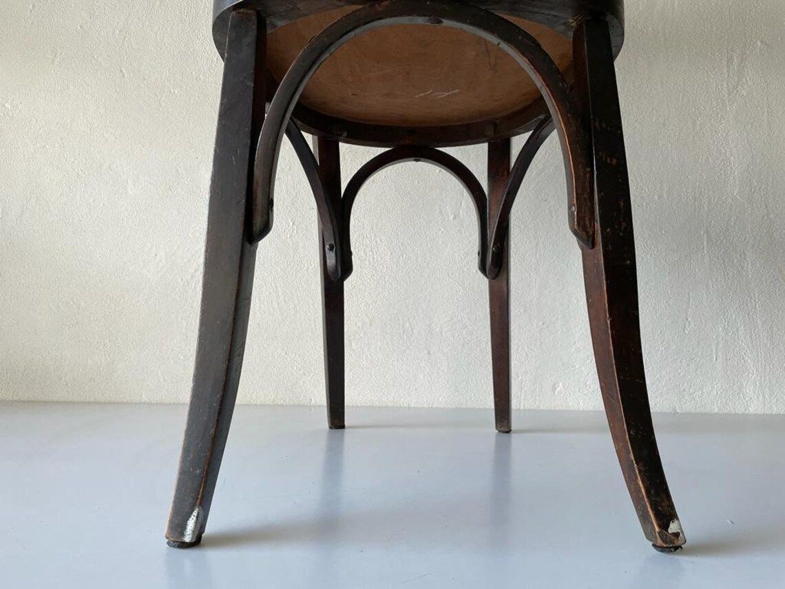 photo for sale Italian Worn Bentwood Pair Of Chairs, 1950s, Italy