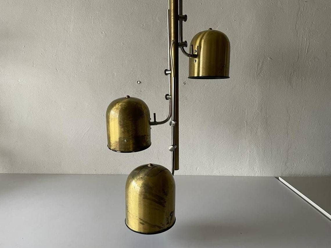 Italian Triple Shade Spot Ceiling Lamp, 1970s, Italy photo for sale
