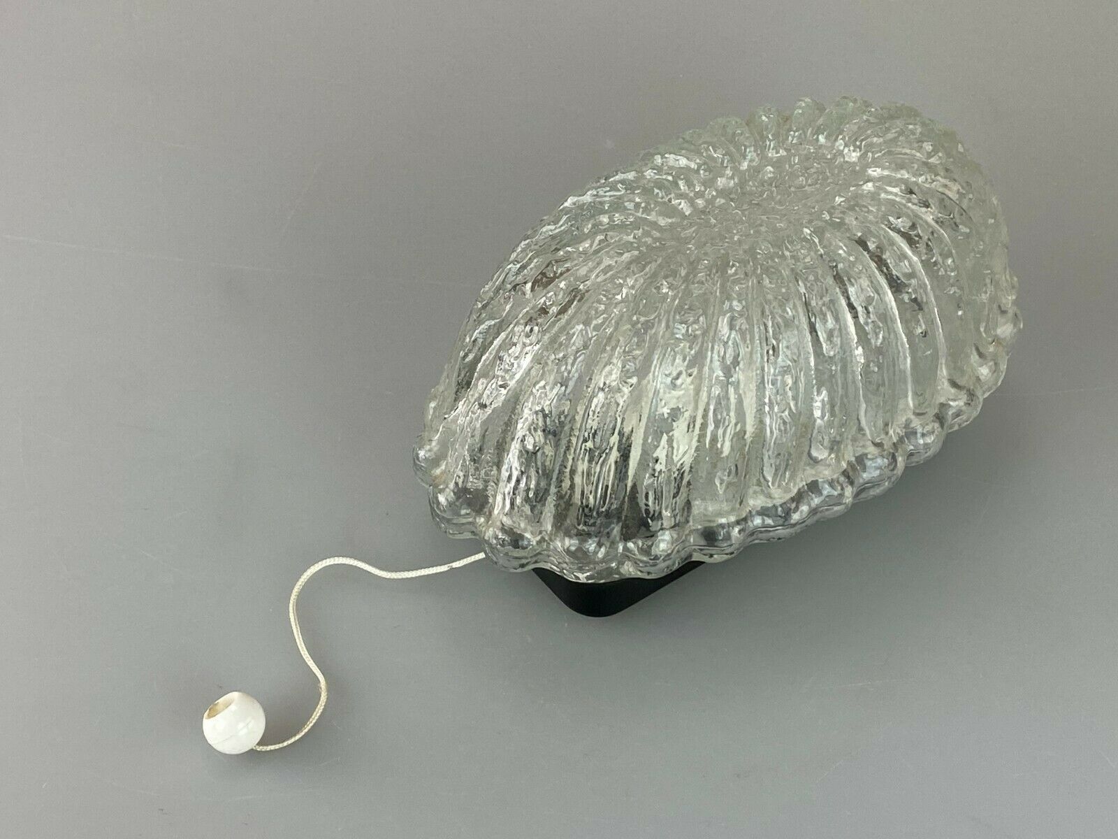 60er 70er Jahre Lampe Leuchte Wandlampe Wall Lamp Glas Space Age Design 60s 70s photo vinterior