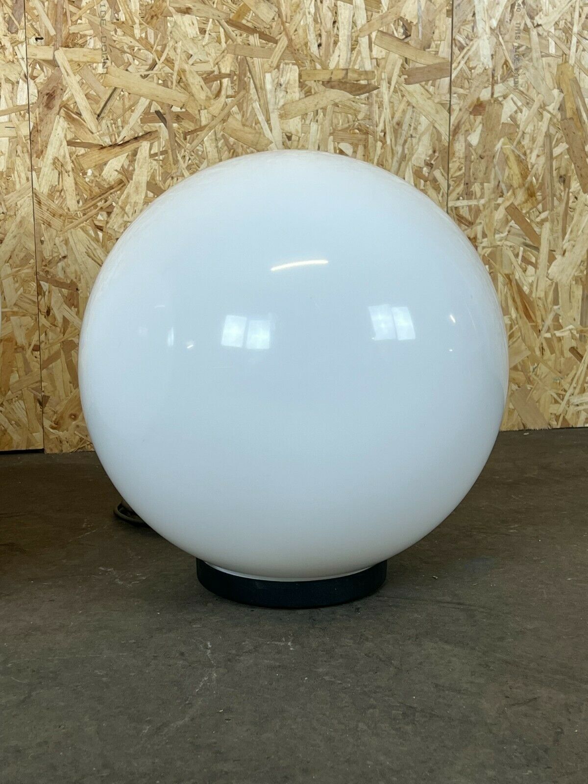 2x 60s 70s Ball Lamp Floor Lamp Acrilico Pmma Made In Italy Design photo for sale