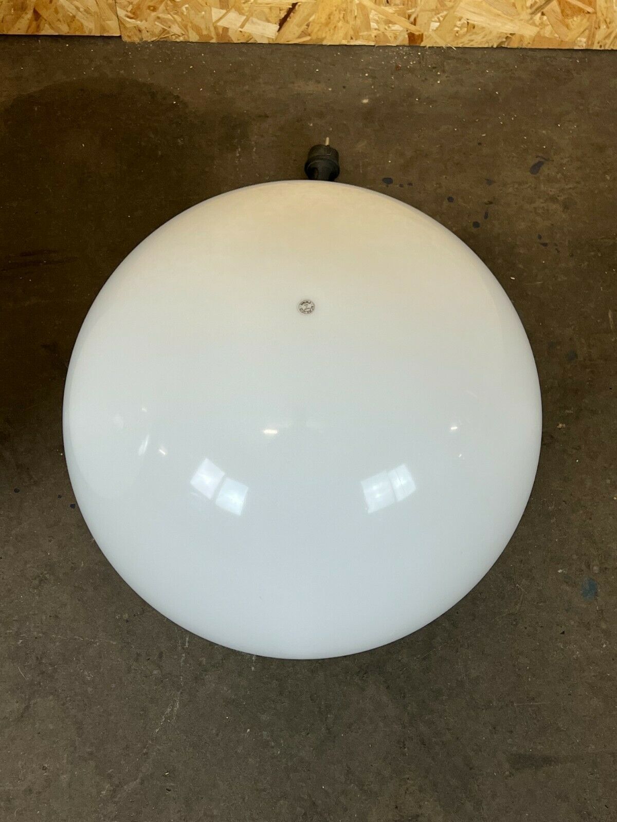 2x 60s 70s Ball Lamp Floor Lamp Acrilico Pmma Made In Italy Design photo 657.0