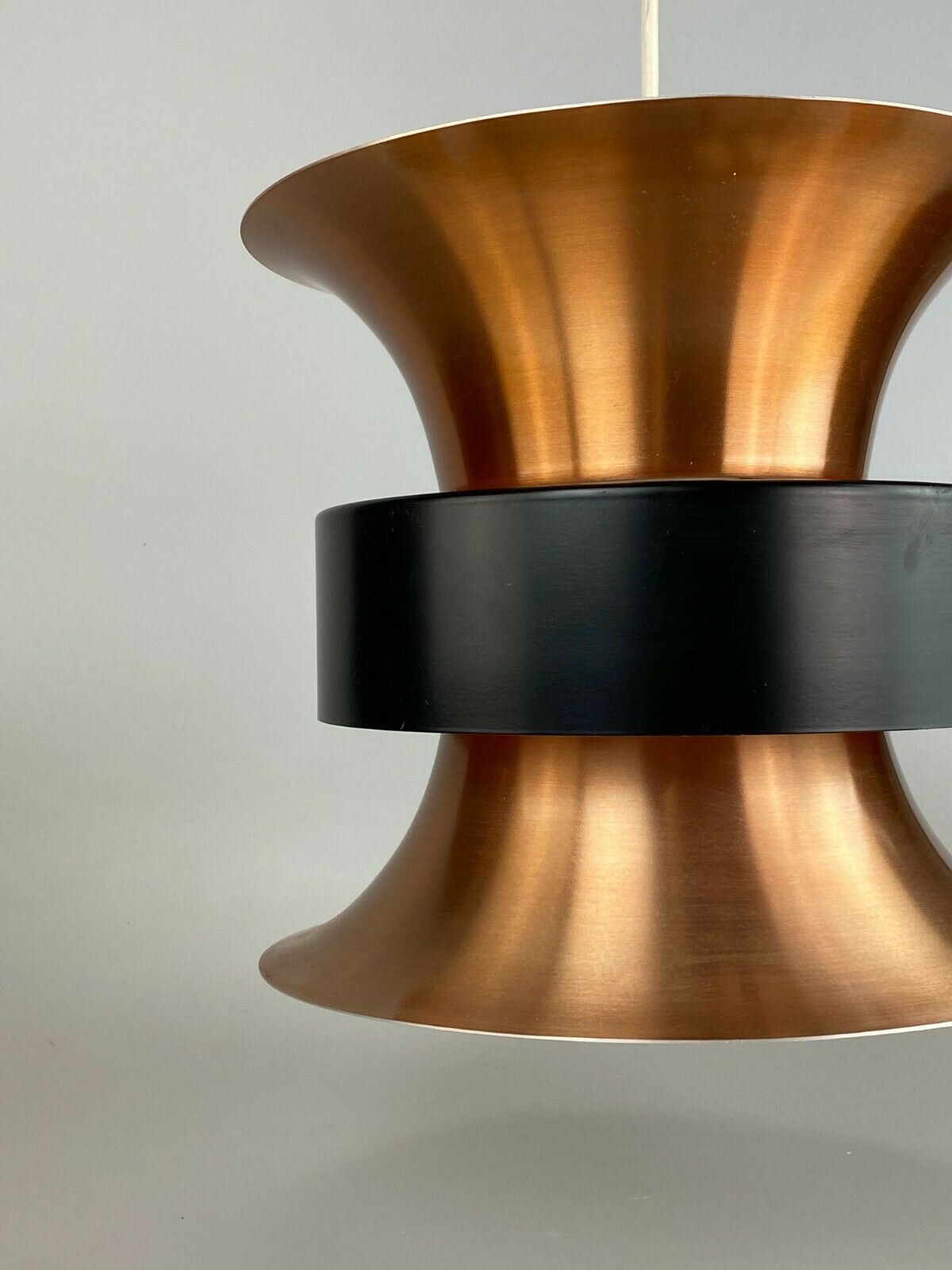 70s Lamp Light Hanging Lamp Ceiling Lamp Metal Space Age Design Veb 60s photo for sale