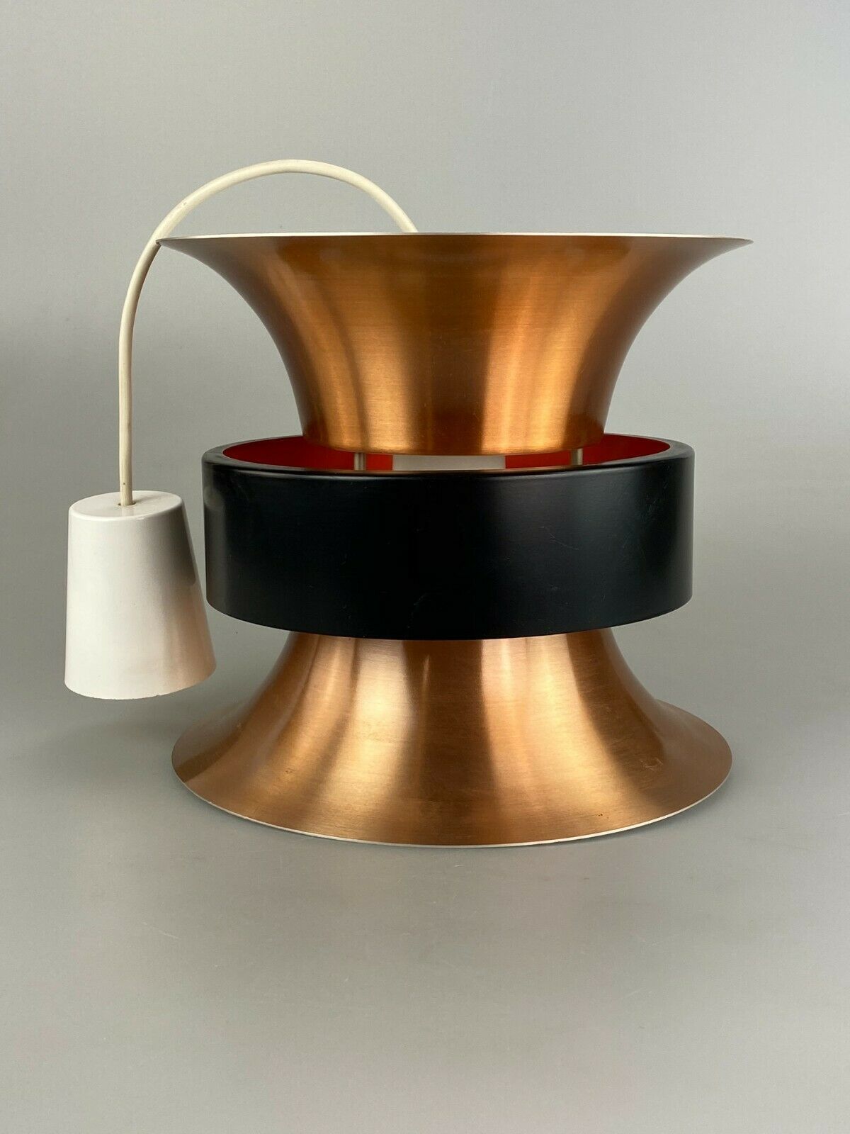Lighting 70s Lamp Light Hanging Lamp Ceiling Lamp Metal Space Age Design Veb 60s photo