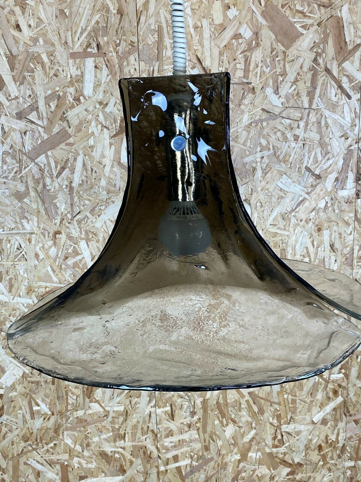 60s 70s Lamp Light Hanging Lamp Kalmar Franken Kg Tulip Glass photo furniture