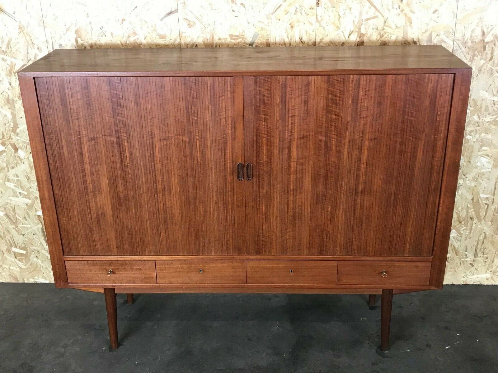60er 70er Jahre Sideboard Highboard Teak Arne Vodder Sibast Modell 54 Design 60s photo Furniture