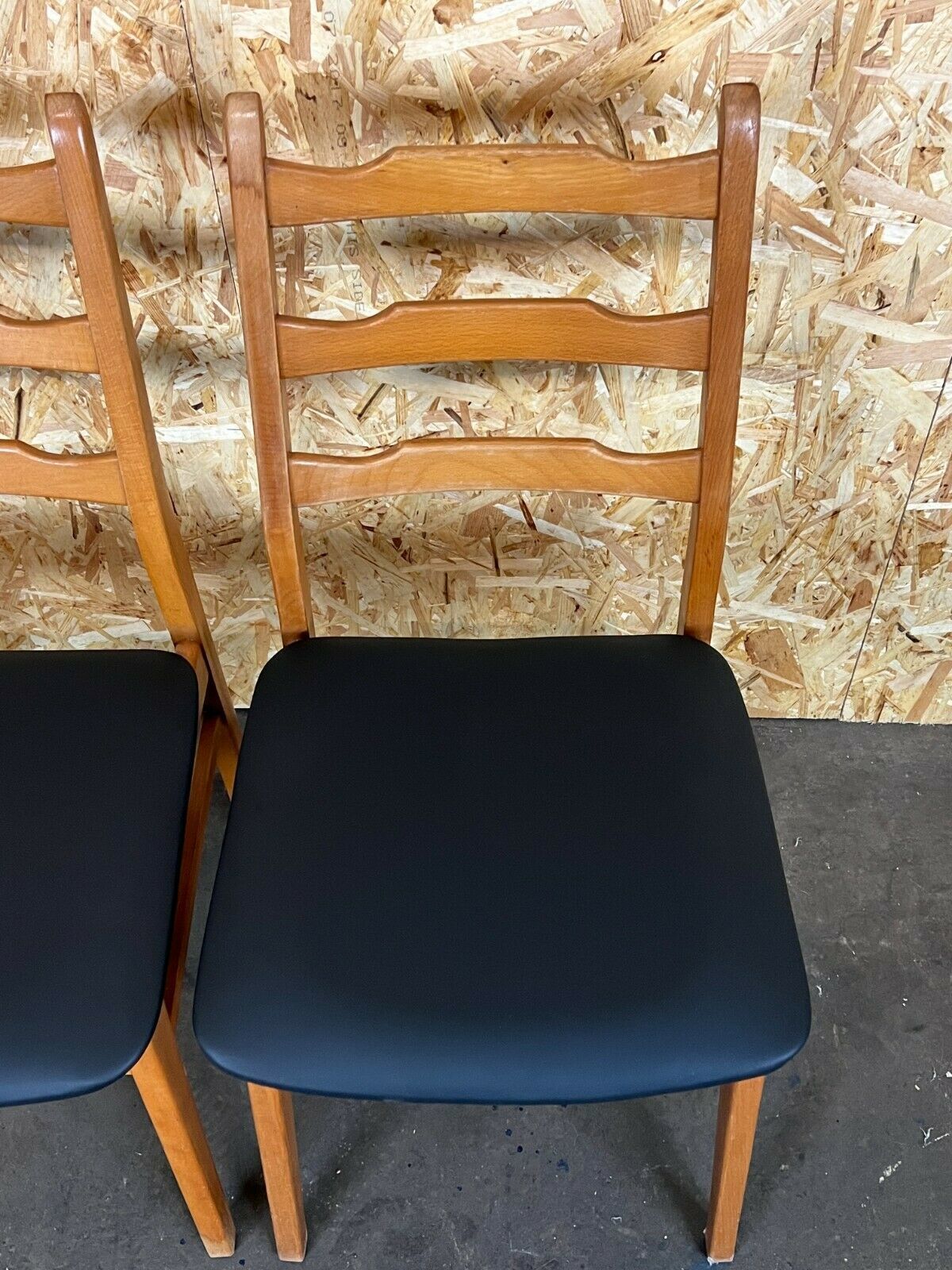 2x 70s Chairs Dining Chair Danish Upholstered Chair Mid Century Design photo Furniture