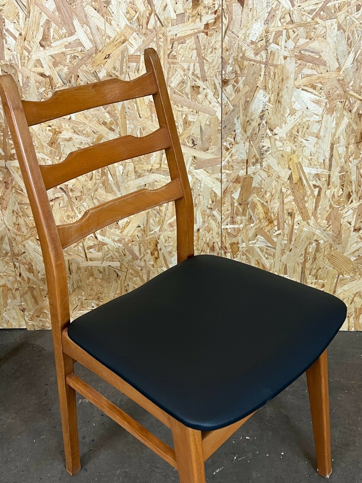2x 70s Chairs Dining Chair Danish Upholstered Chair Mid Century Design photo vinterior
