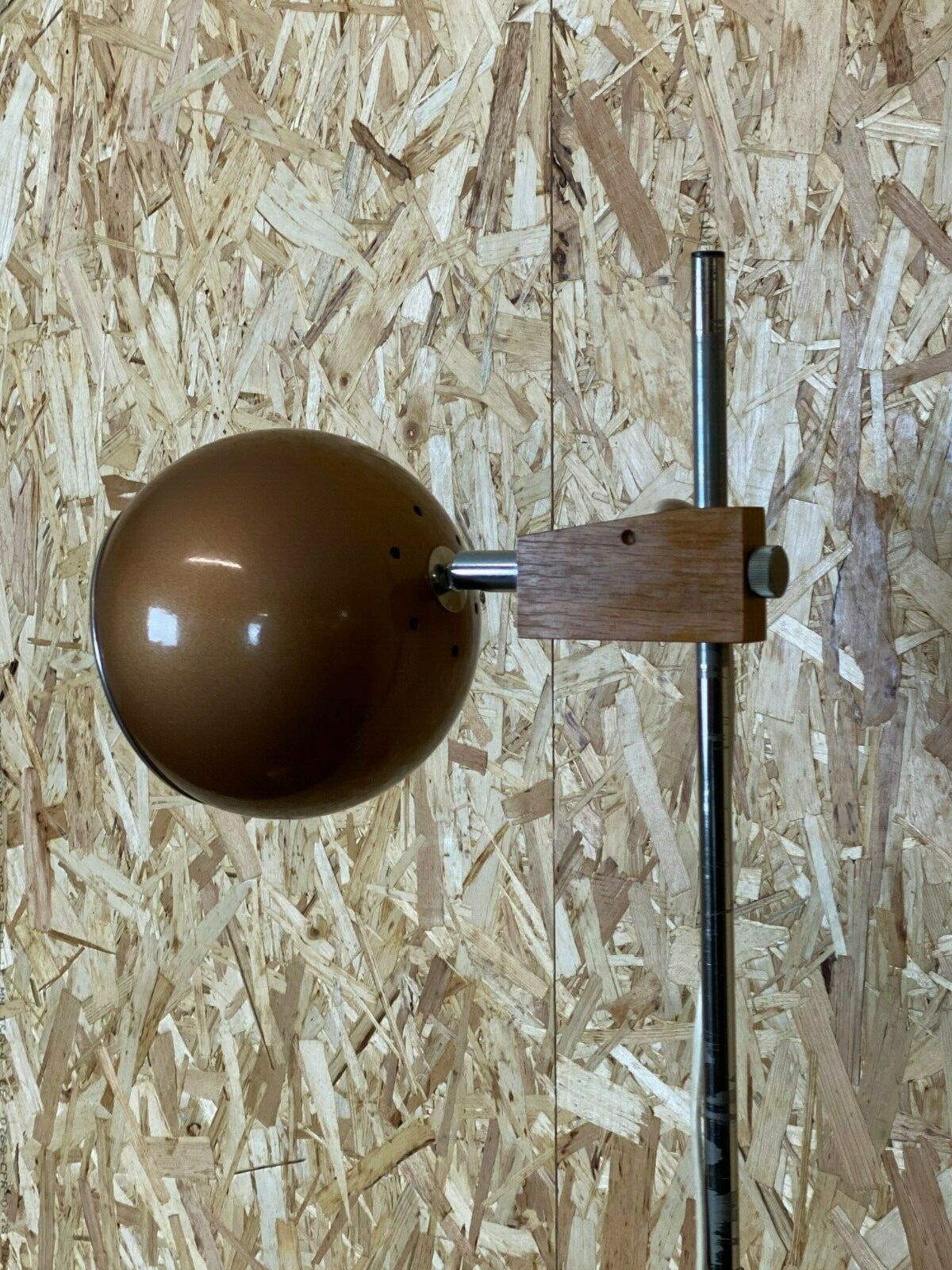 60s 70s Lamp Light Floor Lamp Temde Teak Space Age Design photo Lighting