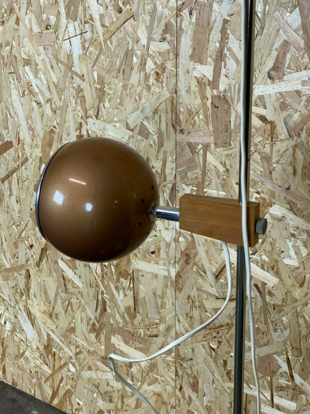 60s 70s Lamp Light Floor Lamp Temde Teak Space Age Design photo 507.0