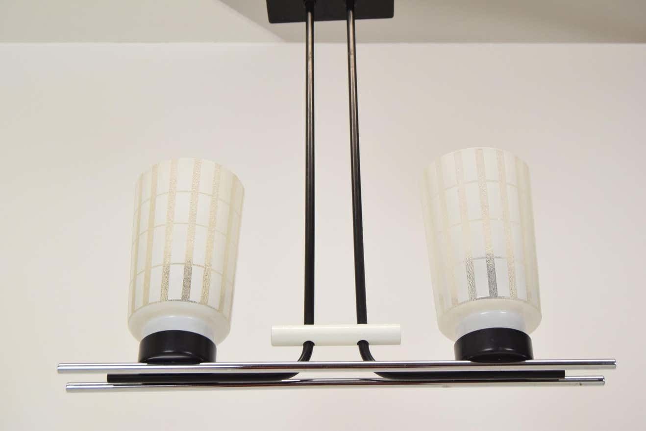 Mid Century Chandelier/Jilove U Decina,1970's photo vinterior