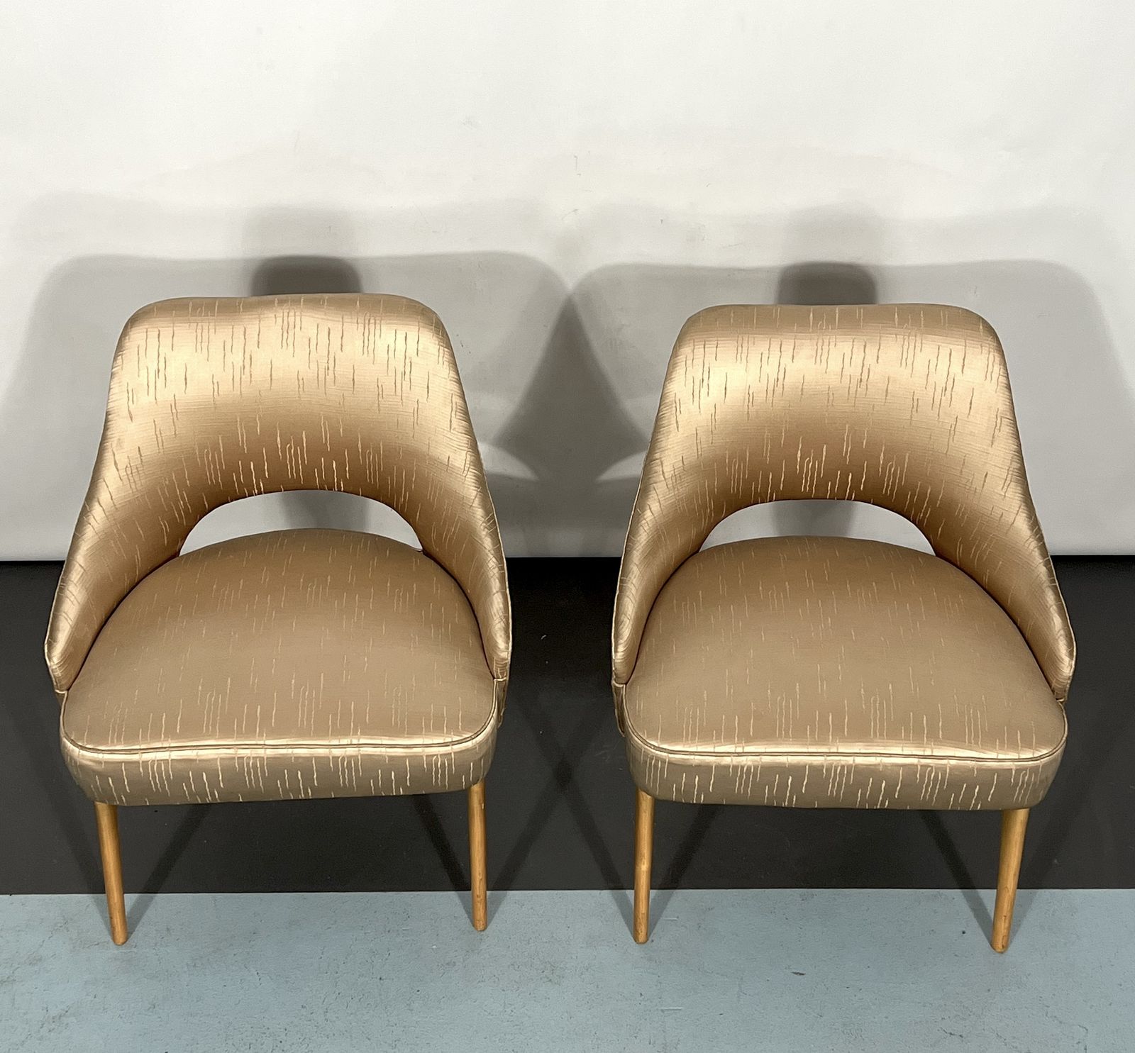 Italian Mid Century Bedroom Chairs From 50s. Set Of Two photo buy