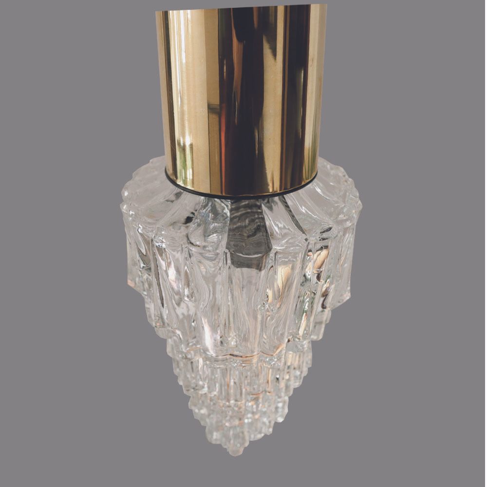 Gorgeous Hanging Lamp By Helena Tynell For Glashütte Limburg, 1960's photo 490.0