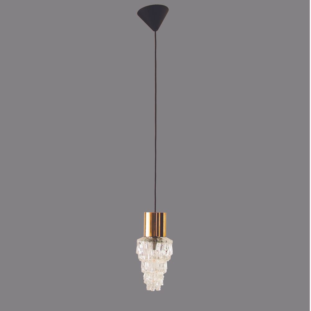 490.0 Gorgeous Hanging Lamp By Helena Tynell For Glashütte Limburg, 1960's photo