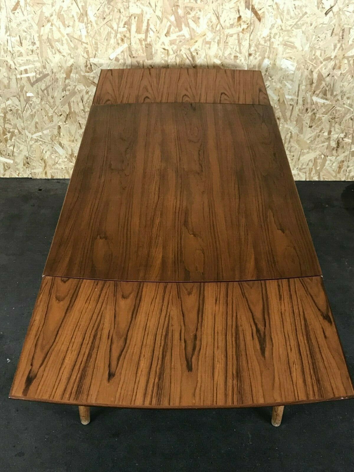photo furniture Oak Teak Dining Table Danish Modern Design Denmark 60s