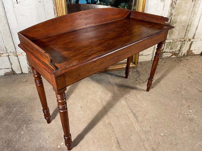 Antique Period Mahogany Desk Console Circa 1840 photo furniture
