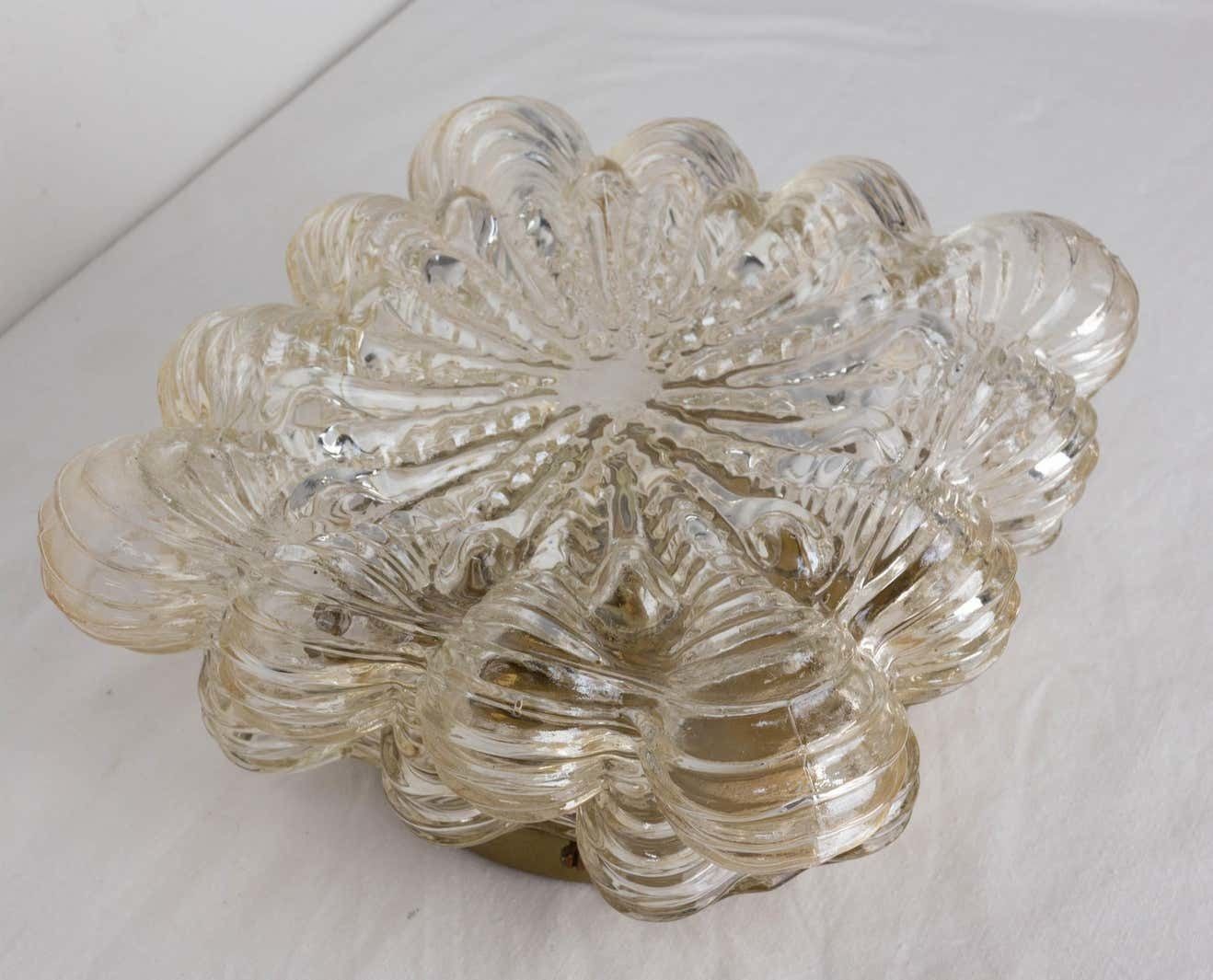 Plafonnier allemand petit modèle dans le style de Helena Tynell, vers 1960 photo Luminaires