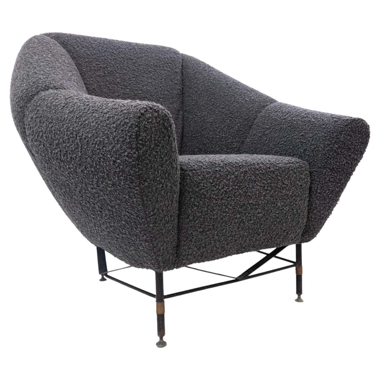 1950's Italian Mid Century Modern Armchair
