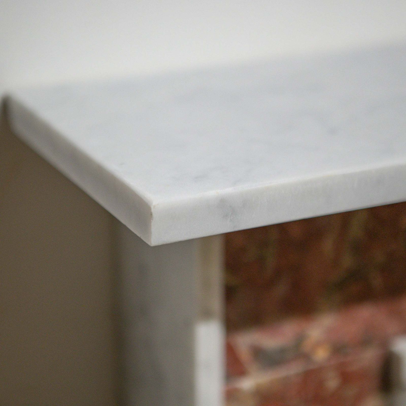 Regency Style Carrara And Rouge Marble Fireplace Surround photo vinterior