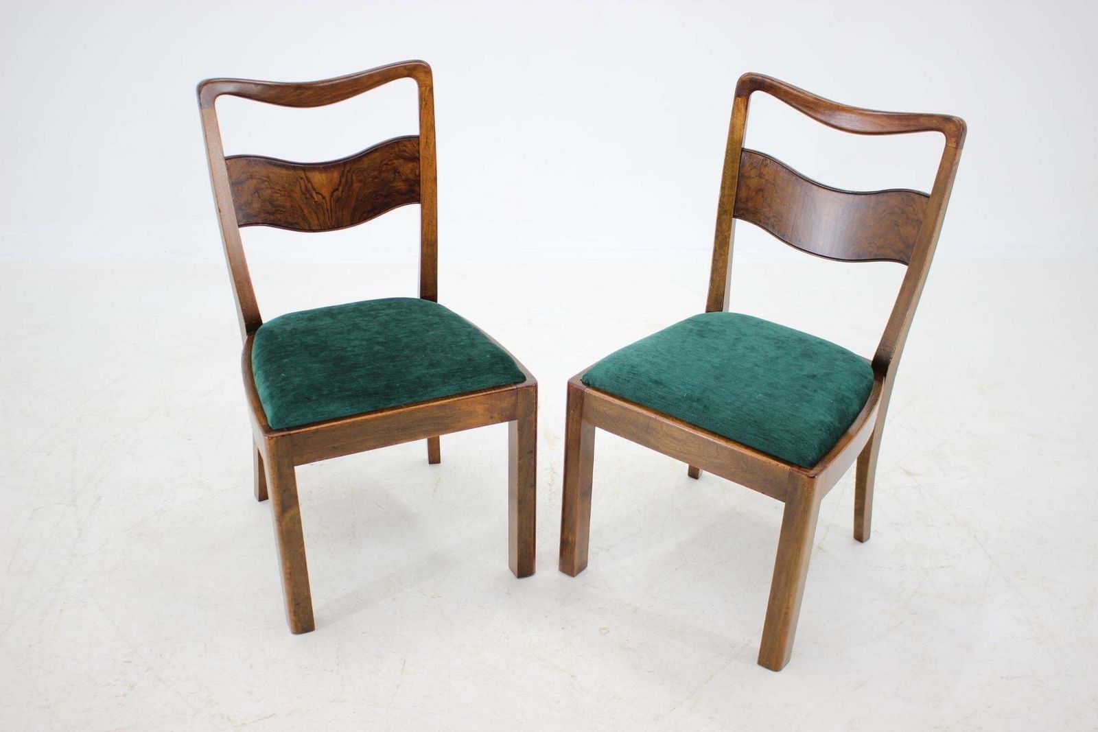 1930s Set Of 4 Art Deco Dining Chairs, Czechoslovakia photo buy