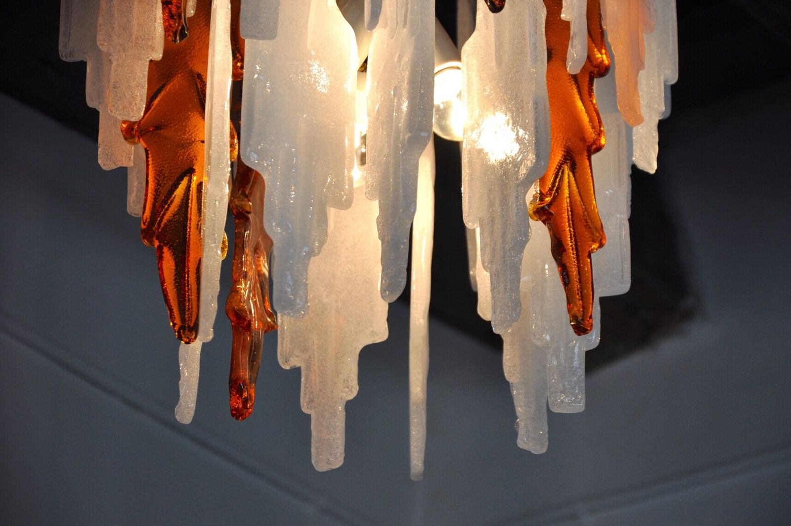 Italian Poliarte Chandelier By Albano Poli, 1970s photo furniture