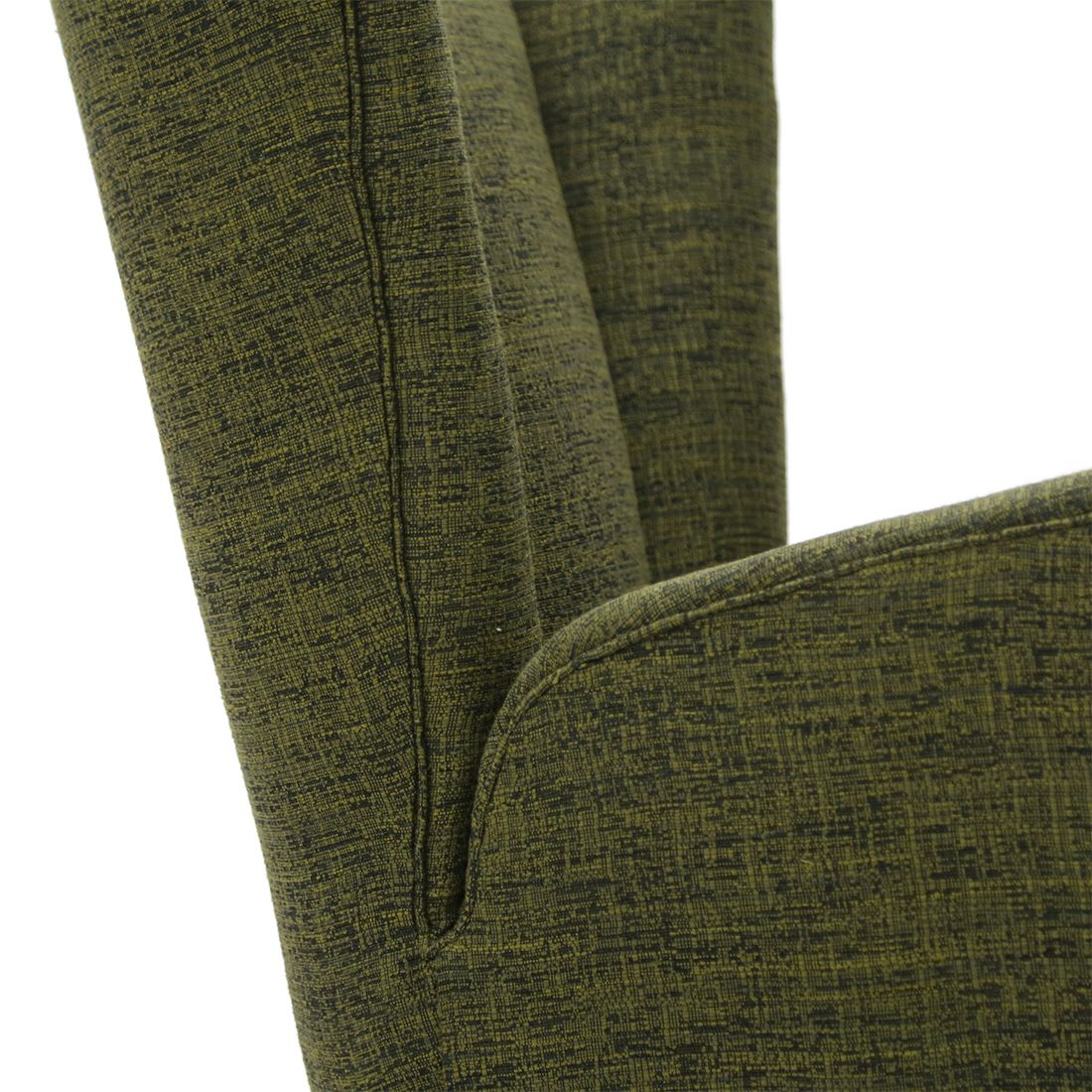 photo buy Pair Of Armchairs In Green Fabric, 1940s