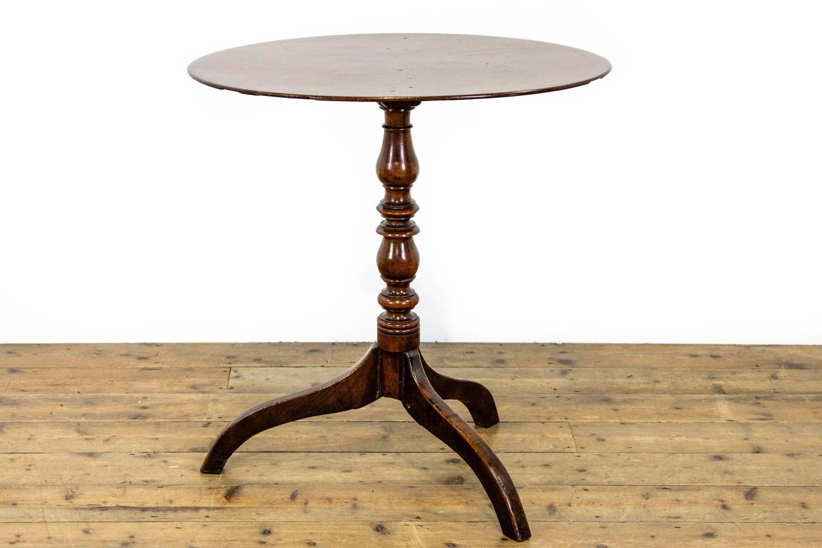 Antique Mahogany Oval Side Table photo furniture