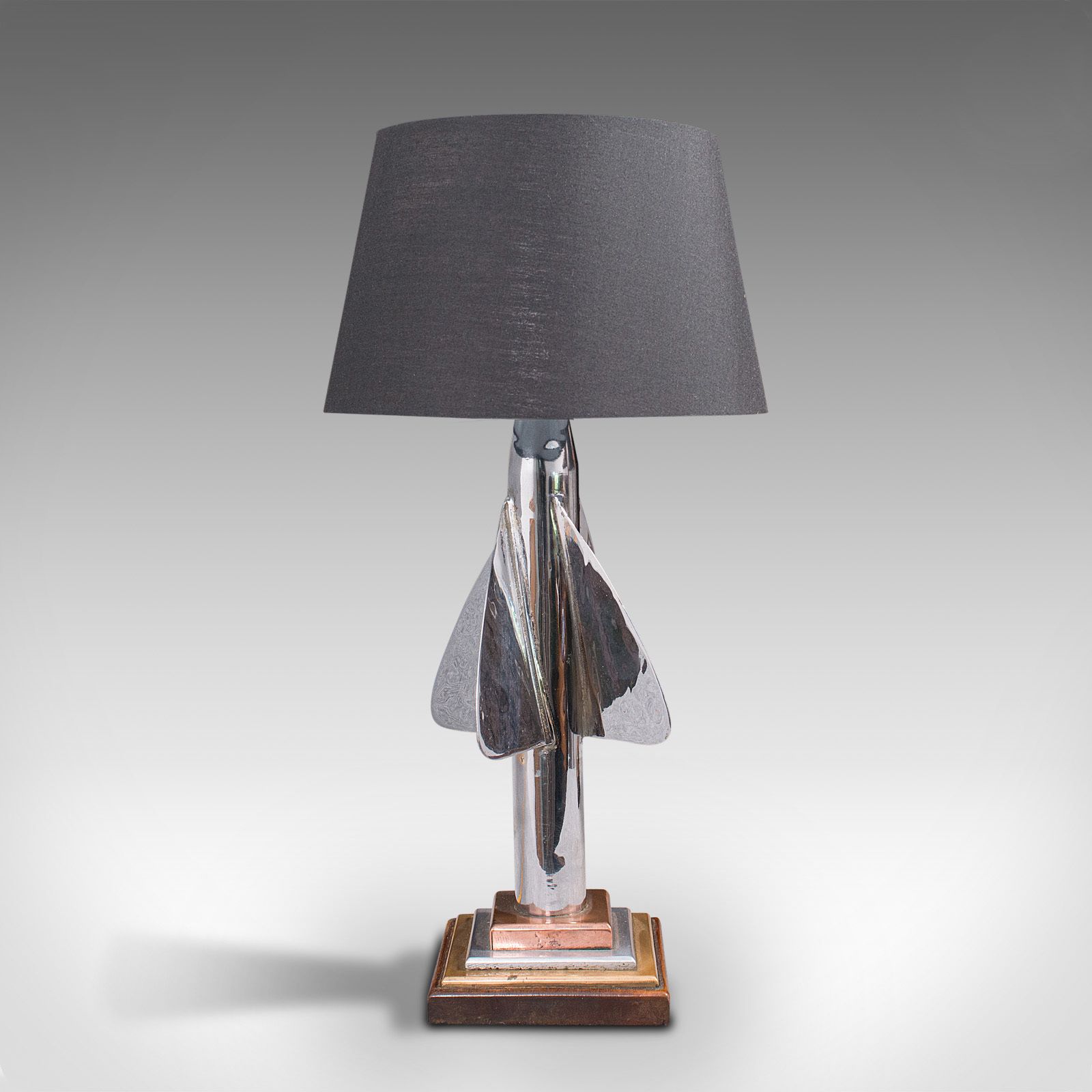 Pair Of Vintage Maritime Lamps, English, Ship's Log, Table Light, C.1930 photo for sale