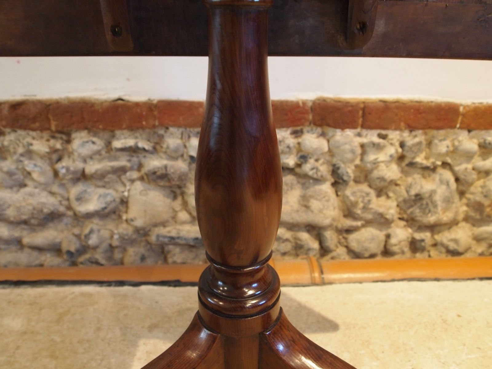 Table Very Rare Gillows George III Yew Side Lamp Hall Wine C1780 photo Furniture