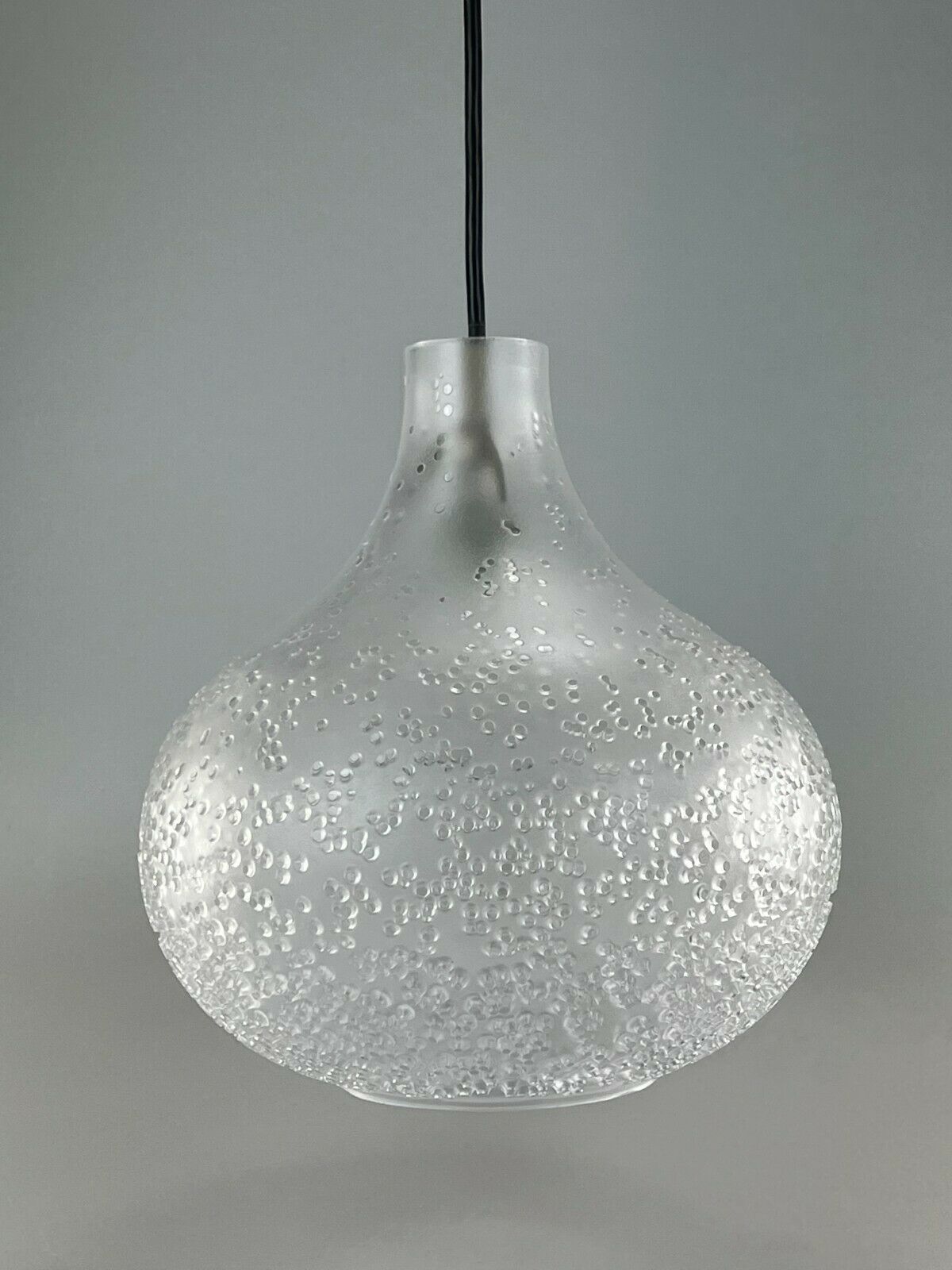 60s 70s Peill & Putzler Hanging Lamp Ceiling Lamp Glass Space Design 60s 70s