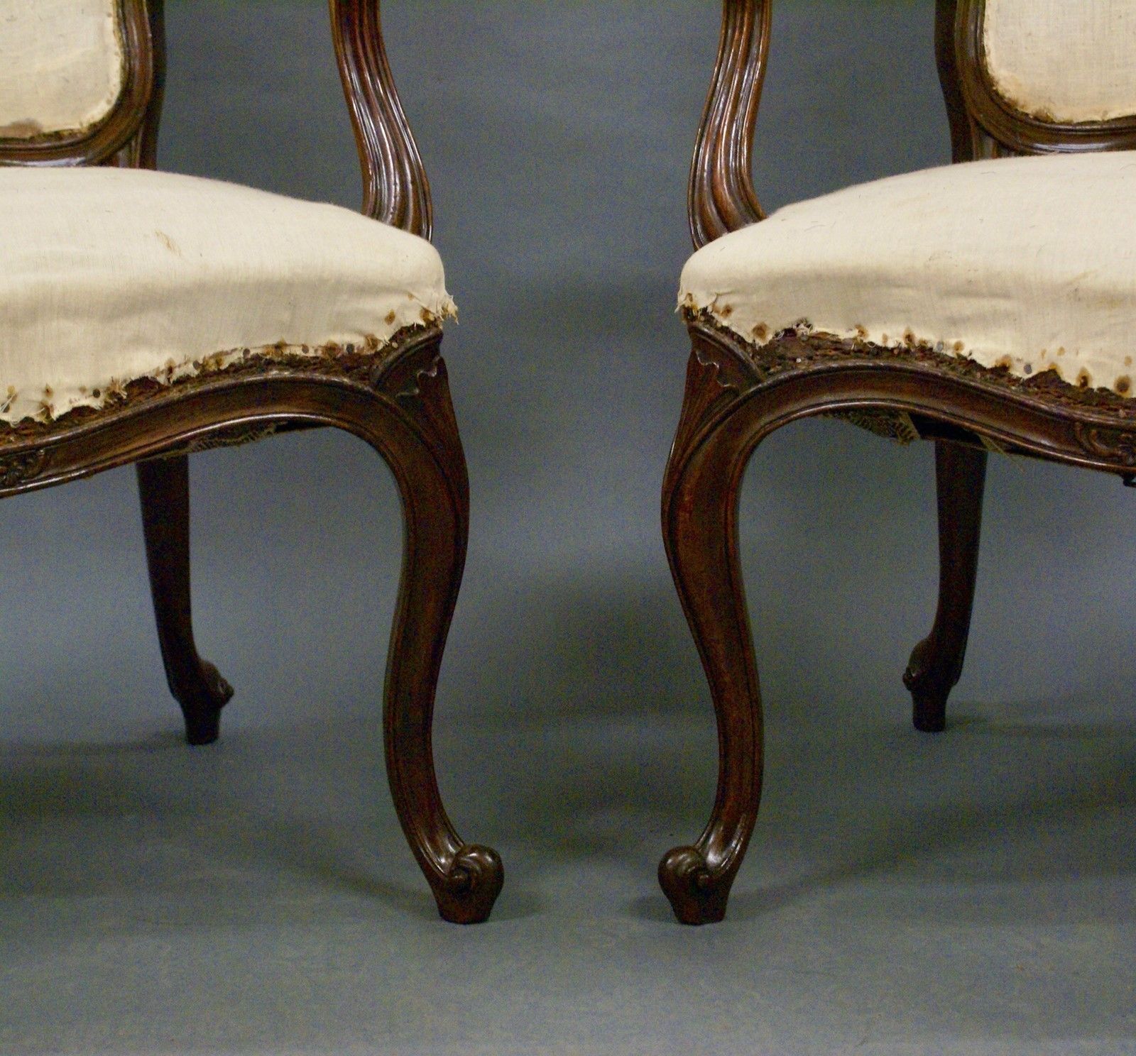 A Pair Of French Hepplewhite Arm Chairs photo 2850.0